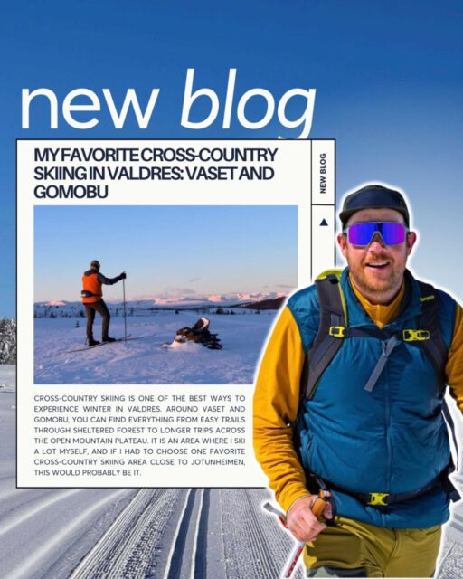 ❄️ 📝 Winter is getting closer – and we are ready to start dreaming about the ski season!

Simon, our Product Designer and guide, shares his favourite cross-country skiing area in Valdres: Vaset and Gomobu. 

Discover his recommended routes, from sheltered forest trails to longer tours across the open mountain plateau – plus a small local Easter secret.

His best advice? Bring something good in your backpack, choose a trail that suits you and make a day of it.

Read Simon’s blog through the link in our story.