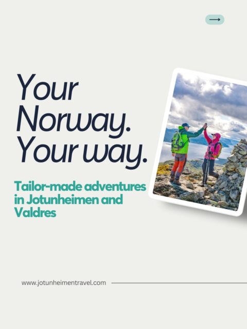 Your plans. Your pace. Your Norway. 🏔️

Found a trip you love, but want to make a few changes? Add extra nights, combine two packages within the same season, or plan around the time you have in Norway.

Let’s plan a trip that suits you. Our local travel designers help you explore Jotunheimen and Valdres, with routes, accommodation and transport arranged around your interests and the time you have.

Whether you want to adjust one of our packages or create a personalised itinerary, tell us what you have in mind 💬

Find out more about our tailor-made trips via the link in our story.

#JotunheimenTravel #Jotunheimen #Valdres #VisitNorway #TailorMadeTravel #ActiveHoliday