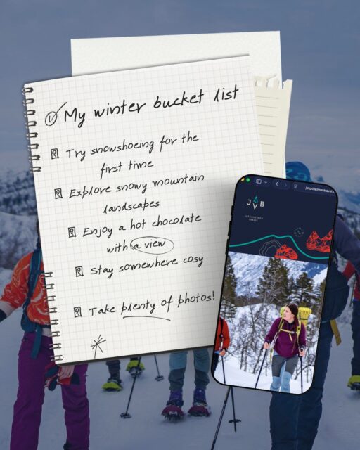 What’s on your winter bucket list? 📝 ✅
Snowy mountain views, fresh winter air and a cosy place to stay? Add snowshoeing to your wish list! 🥾❄️
If you enjoy hiking, snowshoeing is a lovely way to explore in winter. Snowshoes fit over your hiking boots and help you move through deep snow. The basics are easy to learn, even if you’ve never tried it before.
Explore Valdres and Jotunheimen on a guided day trip or a longer snowshoeing holiday.
👉 Find your winter adventure on our website.
🧦 And yes, remember warm socks!
#winterbucketlist #winterinnorway